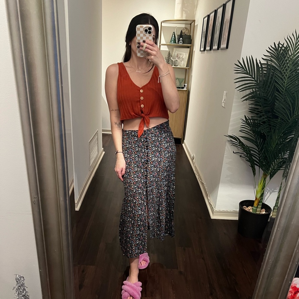 Pull & Bear | midi skirt set